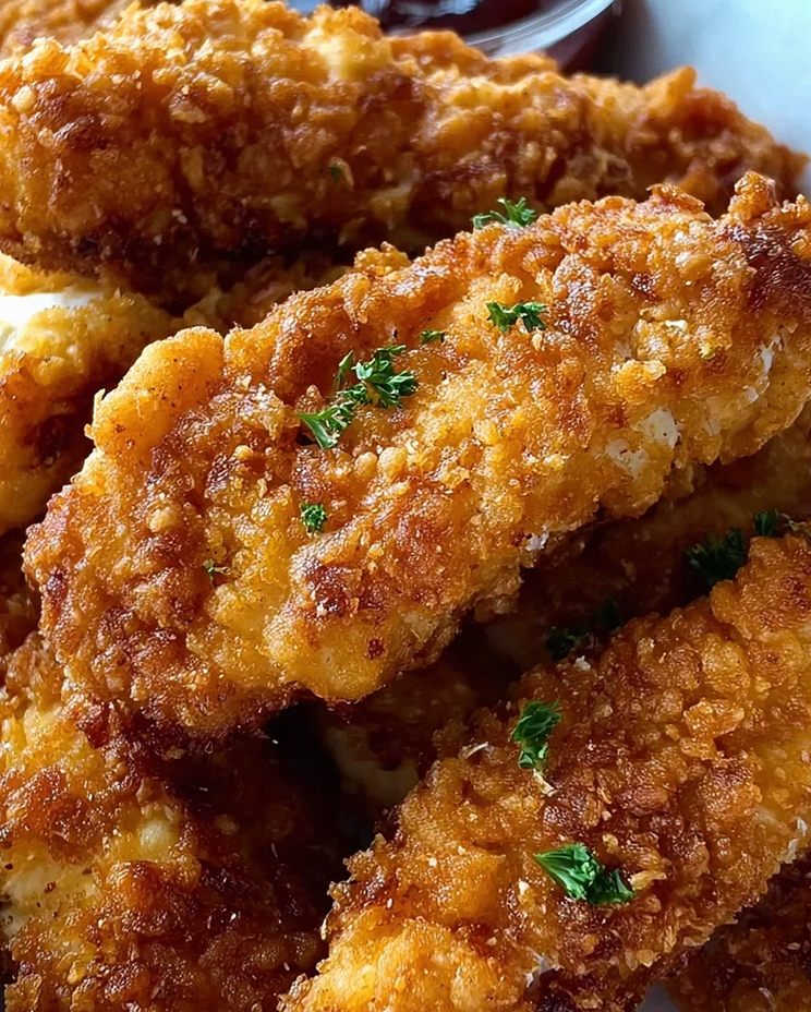 Air Fryer Hähnchenstreifen einfach zubereiten! – Schritt 1