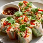 Asian Chili Chicken Rice Paper Wraps: Quick & Zesty!