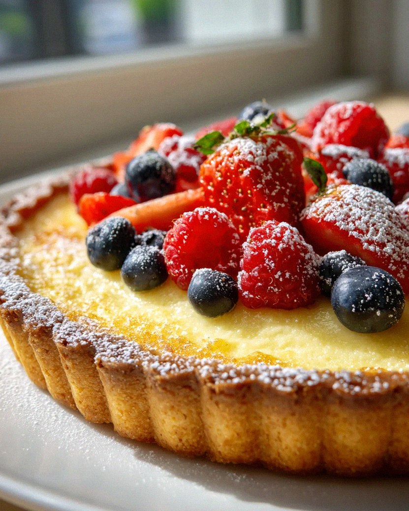 Authentische Griechische Pudding Tarte – Süß & Cremig – Schritt 1