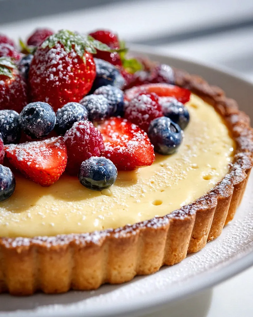 Authentische Griechische Pudding Tarte – Süß & Cremig – Schritt 2