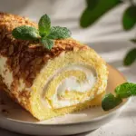 Bienenstich Biskuitrolle: Ein Klassiker neu & modern interpretiert