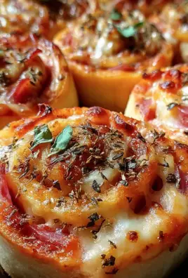 Blitz Pizzaschnecken