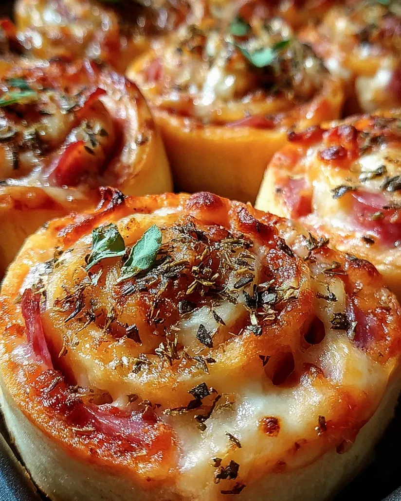Blitz Pizzaschnecken
