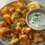 Blumenkohl Airfryer Kräuterquark: Schnell & knusprig!