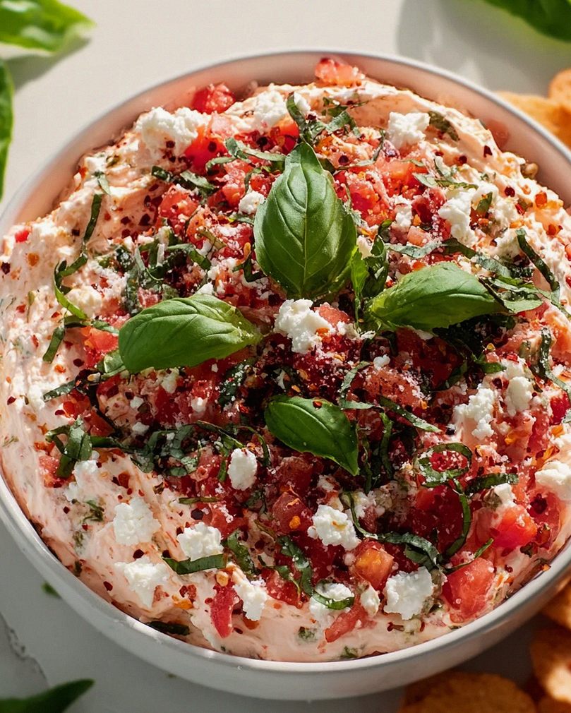 Bruschetta Dip: Ein lebendiger Appetizer für Ihre Gäste!
