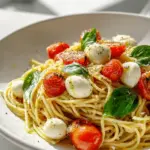 Caprese Mozzarella Sommerpasta Rezept: Leicht & frisch!