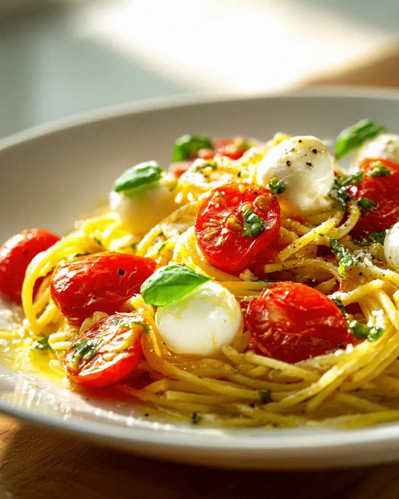 Caprese Mozzarella Sommerpasta Rezept: Leicht & frisch! – Schritt 2