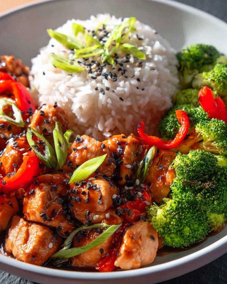 Chicken Teriyaki with Broccoli & Rice – Quick & Delicious – Schritt 1
