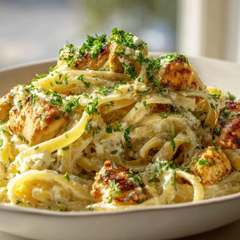Creamy Chicken Feta Pasta: Das ultimative Rezept für Feinschmecker – Schritt 2