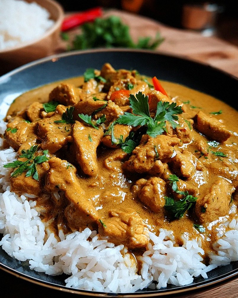 Curry-Geschnetzeltes mit Reis – Schritt 1