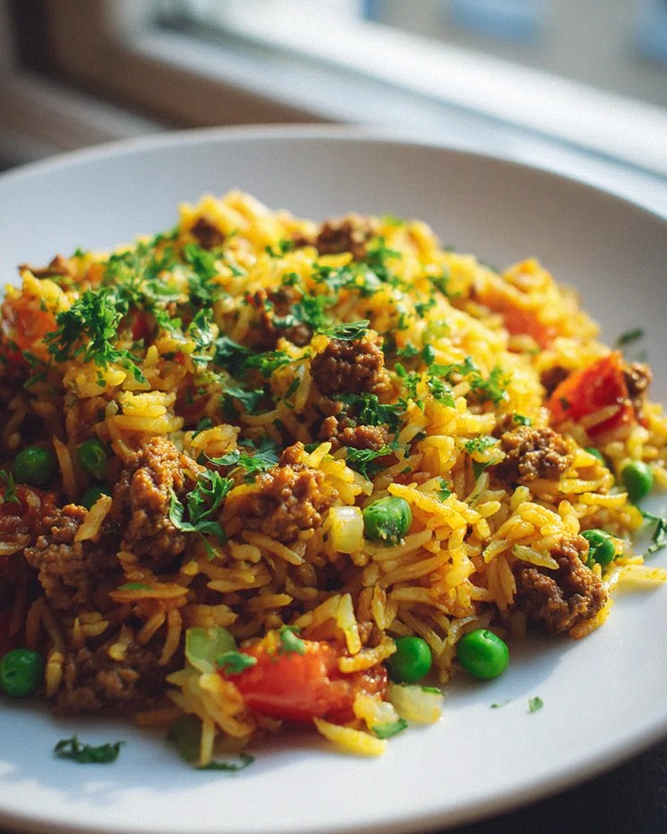 Curryreis mit Hackfleisch: Einfach, schnell & unwiderstehlich gut – Schritt 1