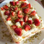 Das beste cremige Erdbeer-Tiramisu