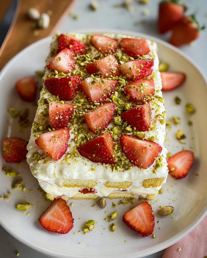 Das beste cremige Erdbeer-Tiramisu – Schritt 2