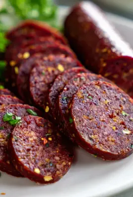 Dein Rezept für Vegan Beef Putensalami: Geschmack pur, ganz ohne Fleisch