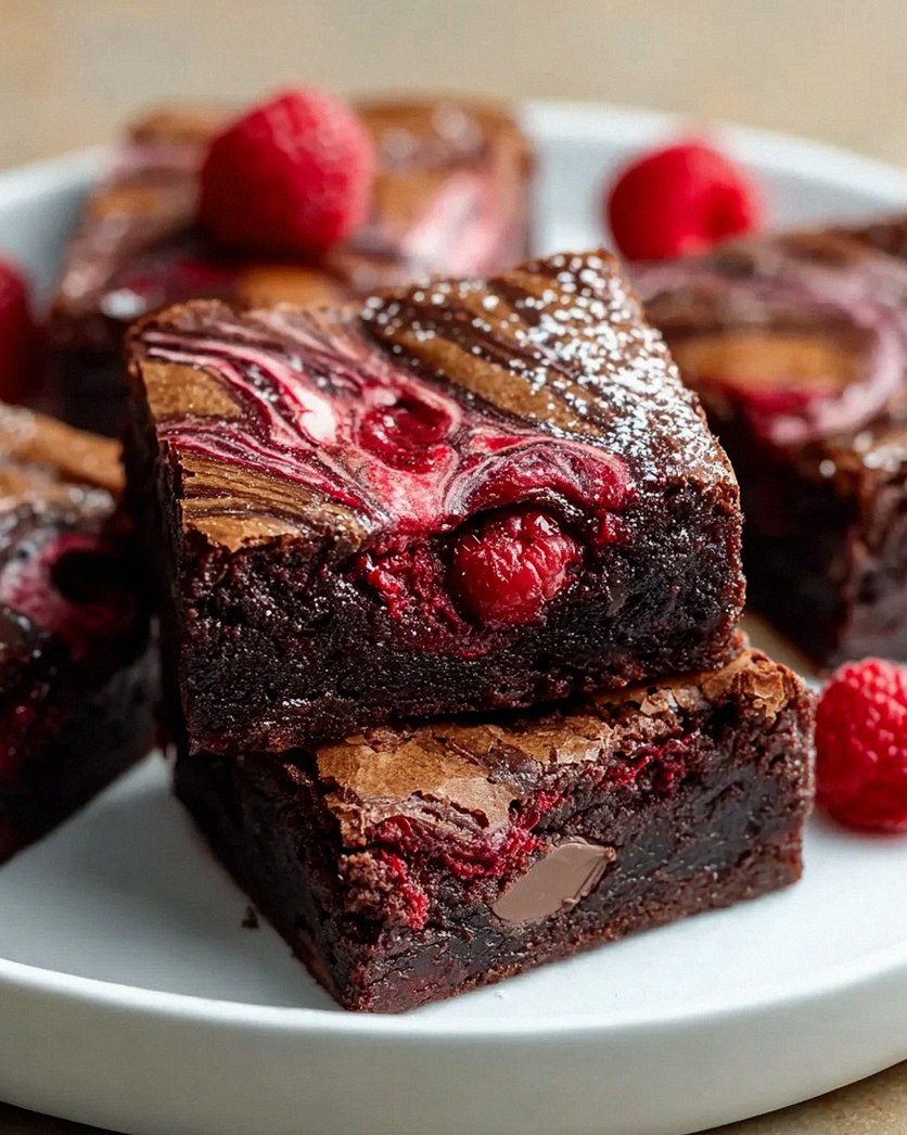 Dekadente Himbeer-Swirl-Brownies: Ein himmlischer Genuss – Schritt 1