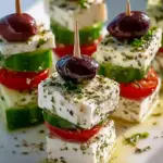 Der Hit des Sommers: Feta Spieße mit Gurke – Einfach & Köstlich