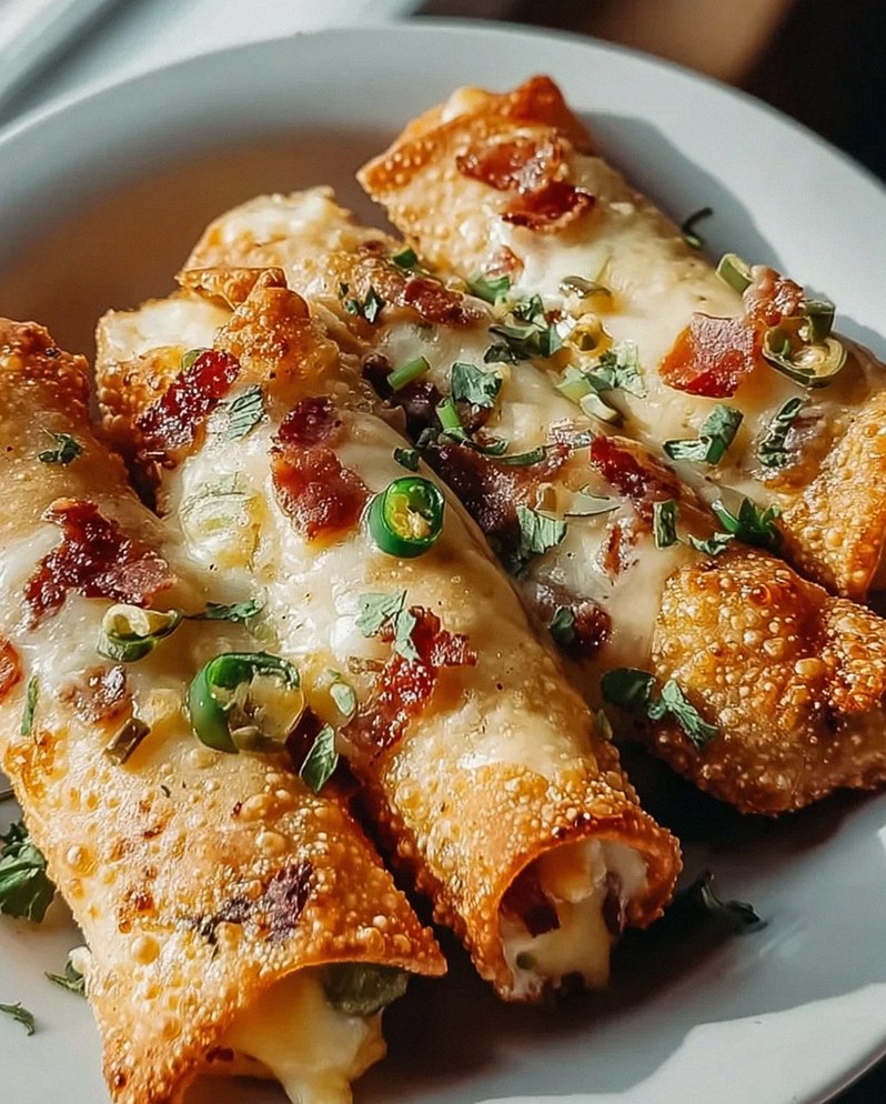 Der Hit: Rind Putenspeck Jalapeño Popper Eggrolls – Einfach lecker!