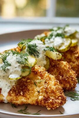 Dill Pickle Parmesan Hähnchen
