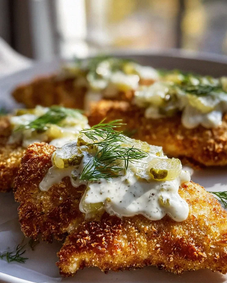 Dill Pickle Parmesan Hähnchen – Schritt 2