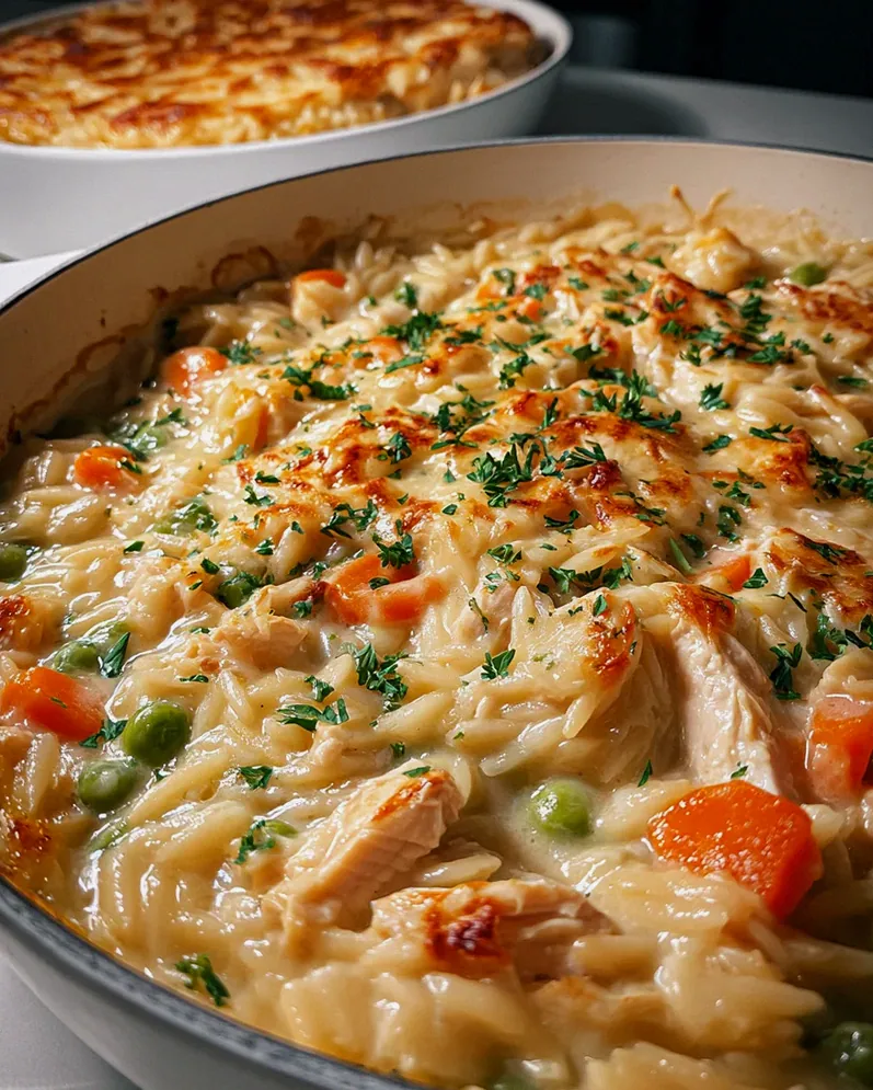Easy Creamy Chicken Pot Pie – Schritt 1