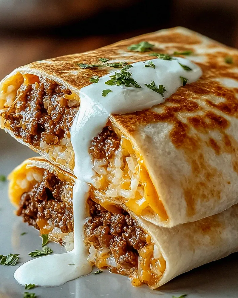 Easy Grilled Cheese Burrito Rezept – Schnell & Lecker! – Schritt 2