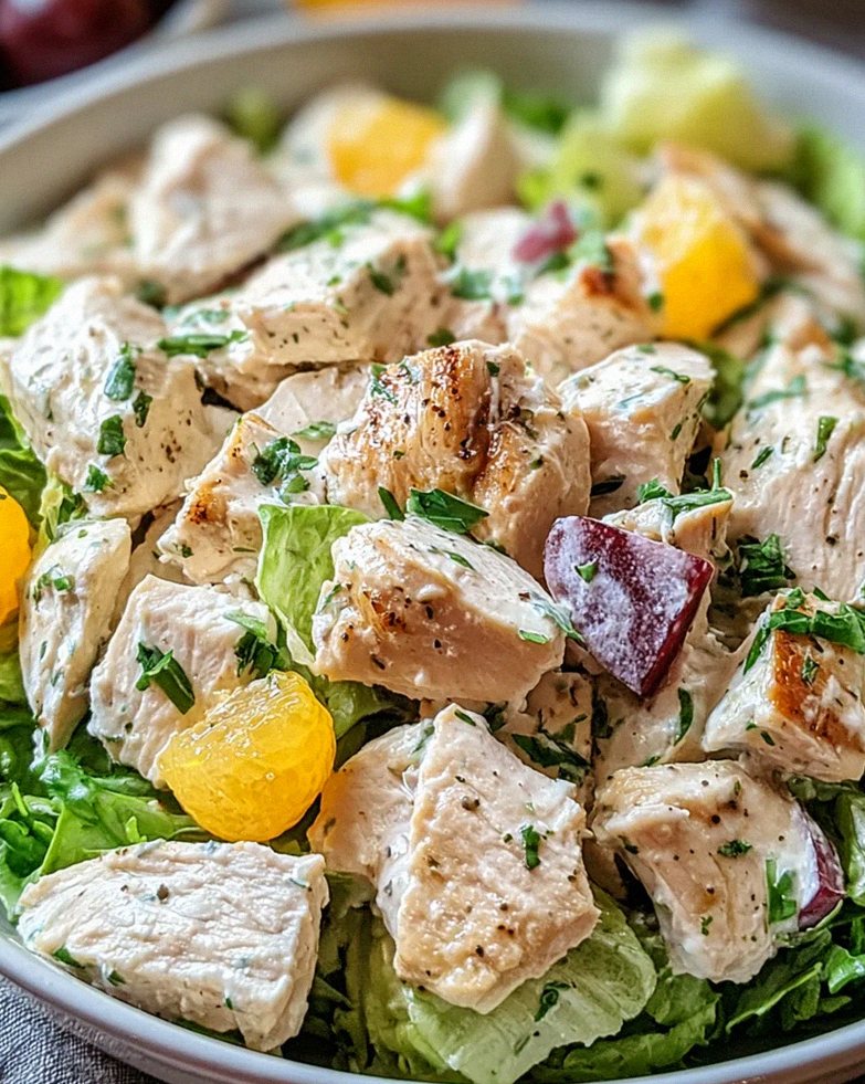 Einfacher Hähnchen Salat – Schritt 2