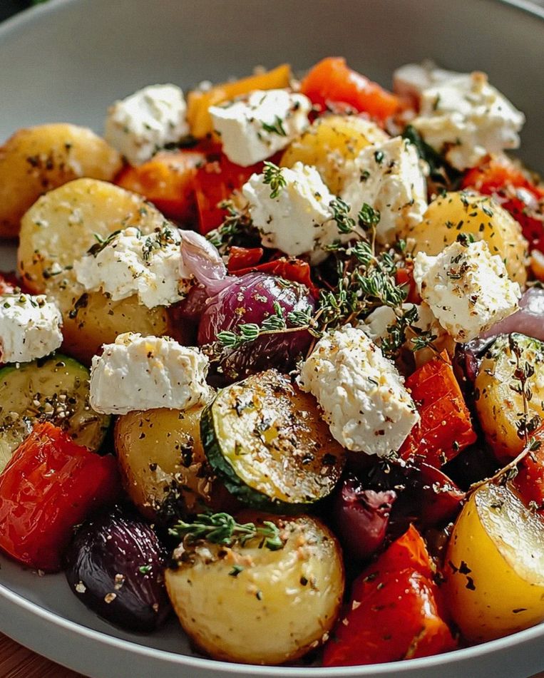 Feta Kartoffeln Ofengemüse: Dein einfaches & leckeres Rezept