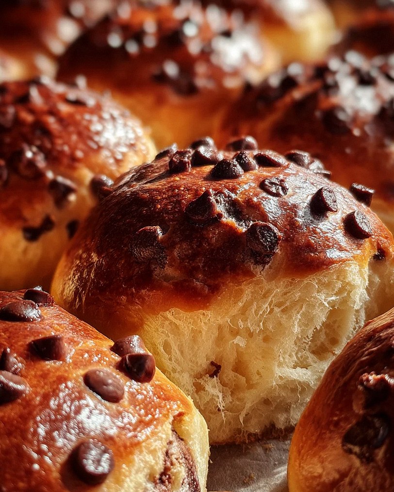 Fluffige Schokobrötchen – Schritt 2