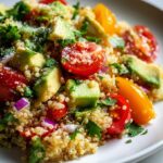 Frischer Quinoa Salat mit Avocado & Limette – Dein gesundes Highlight!