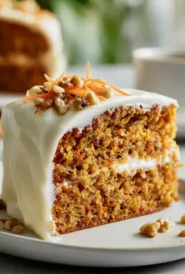 Frühlingshafter Karottenkuchen mit Frischkäse-Frosting Rezept