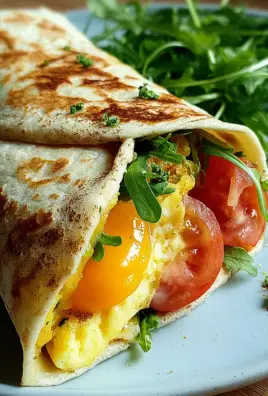 Frühstückswrap mit Ei