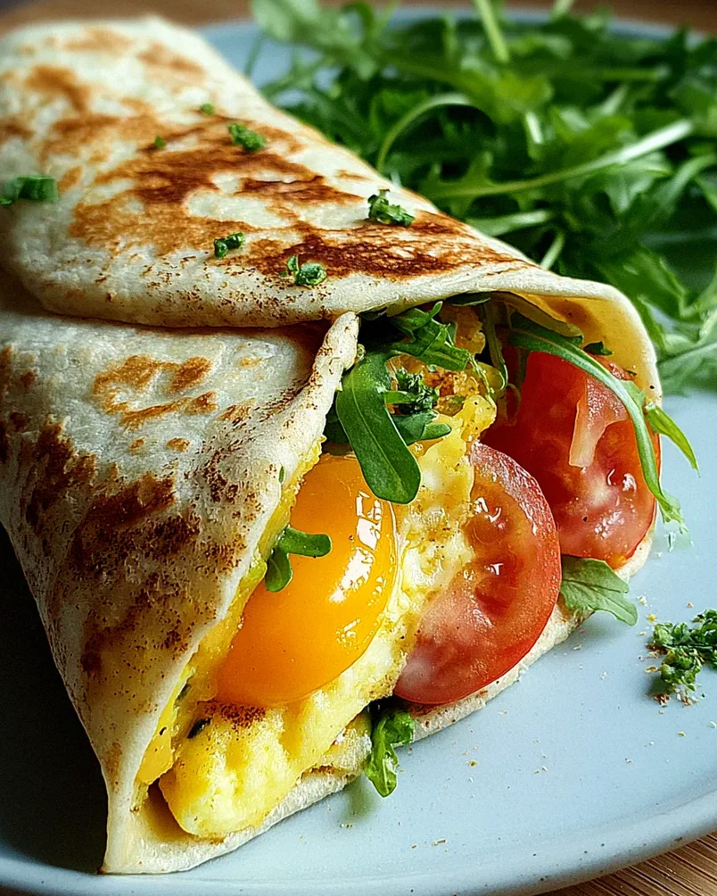 Frühstückswrap mit Ei