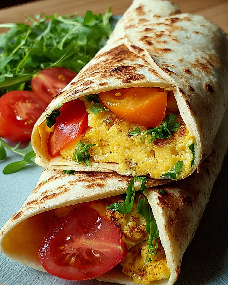 Frühstückswrap mit Ei – Schritt 1