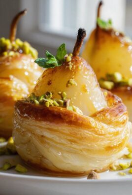 Gebackene Birnen im Blätterteig – Süßes Rezept schnell gemacht