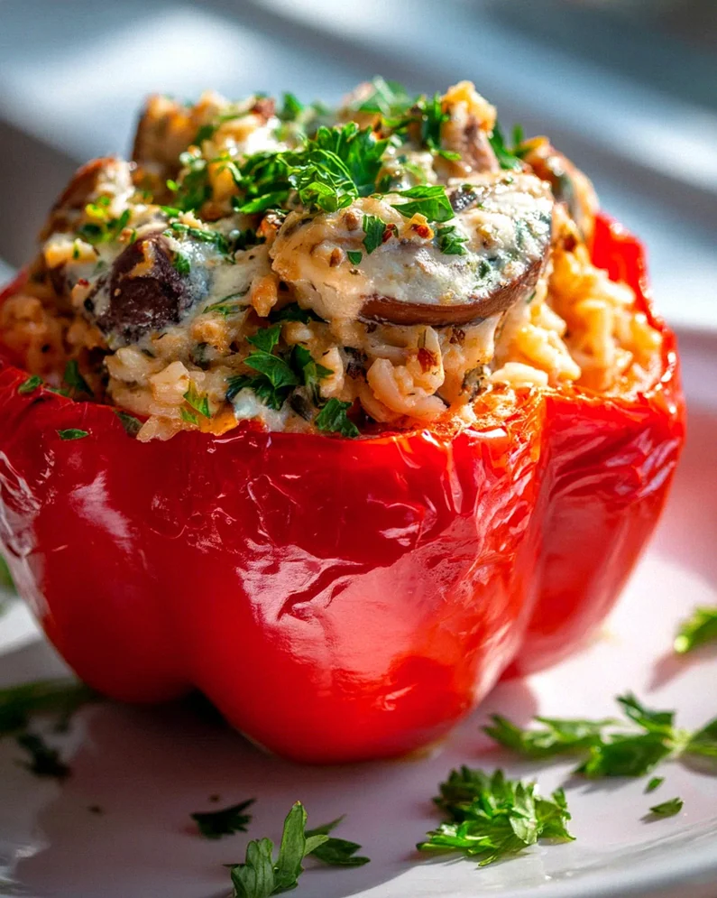Gefüllte Paprika mit Hähnchen – Schritt 1