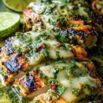 Gegrilltes Salsa Verde Pepper Jack Hähnchen – unwiderstehlich!
