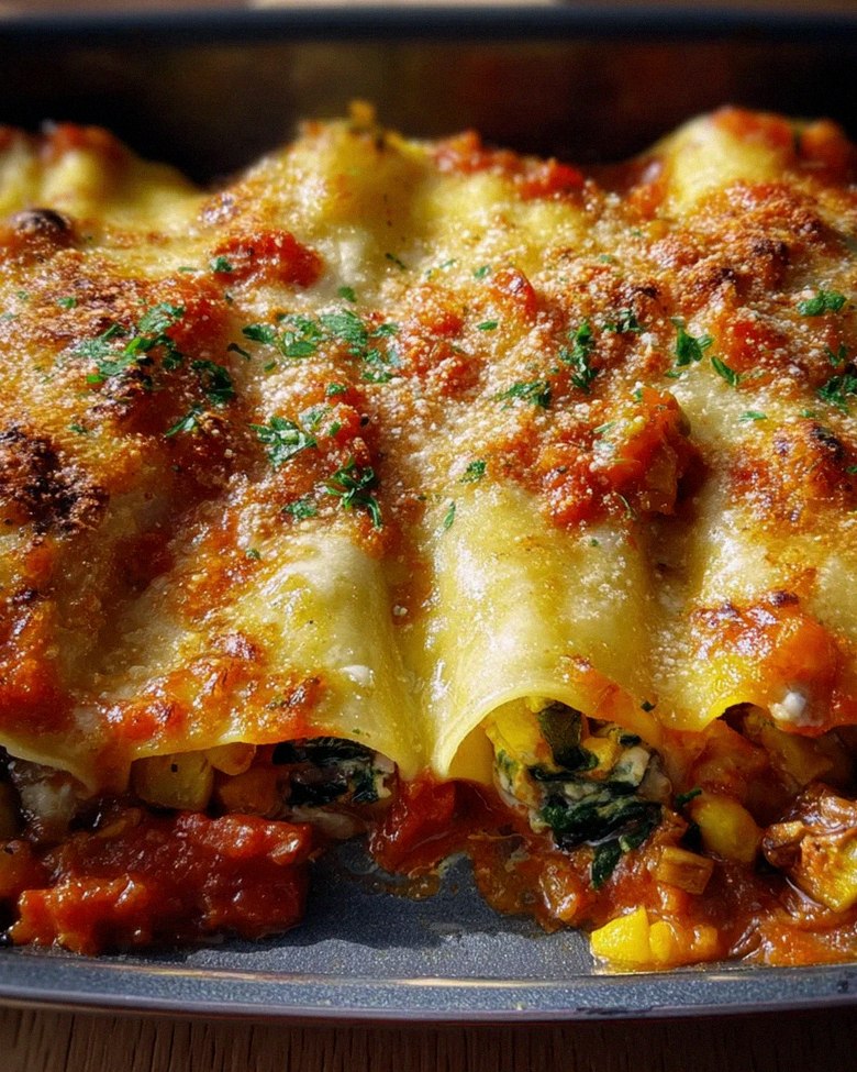 Gemüse-Cannelloni