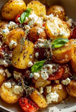 Gesunde Ofenkartoffeln mit Feta – Schnell & lecker!
