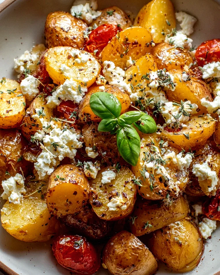 Gesunde Ofenkartoffeln mit Feta – Schnell & lecker! – Schritt 2