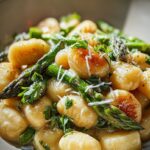 Gnocchi mit grünem Spargel
