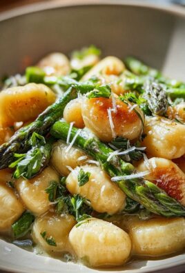 Gnocchi mit grünem Spargel