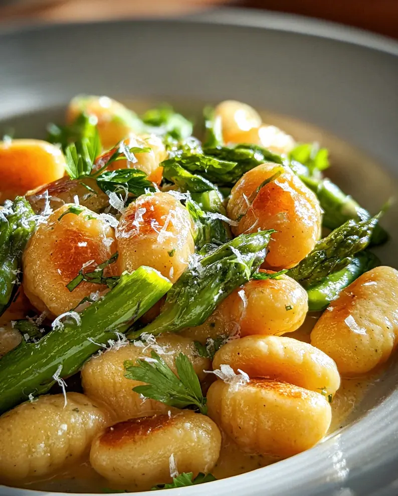Gnocchi mit grünem Spargel – Schritt 2