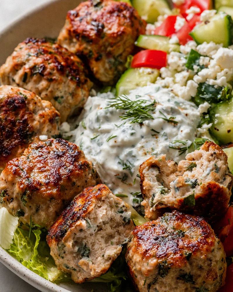 Griechische Hähnchen-Hackbällchen: Mediterraner Genuss! – Schritt 2