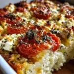 Griechischer Feta Auflauf mit Tomaten