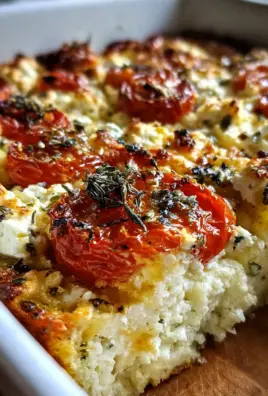 Griechischer Feta Auflauf mit Tomaten