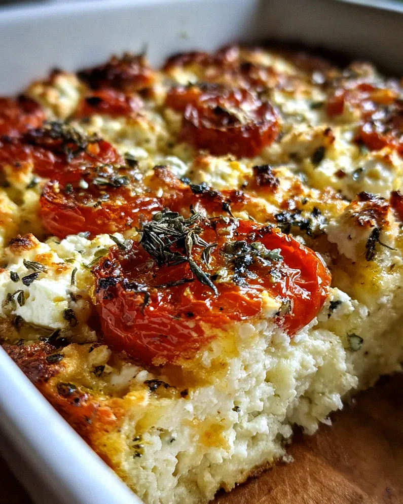 Griechischer Feta Auflauf mit Tomaten