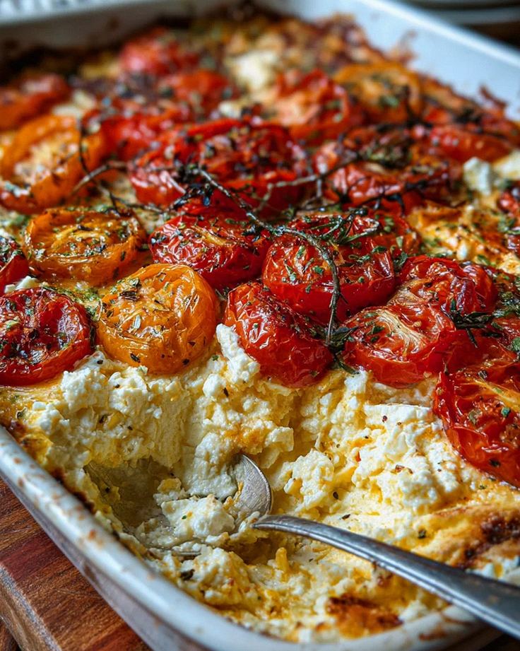 Griechischer Feta Auflauf mit Tomaten – Schritt 1