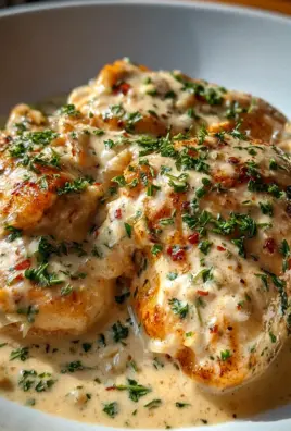 Hähnchenfilet in Frischkäse-Parmesan-Soße