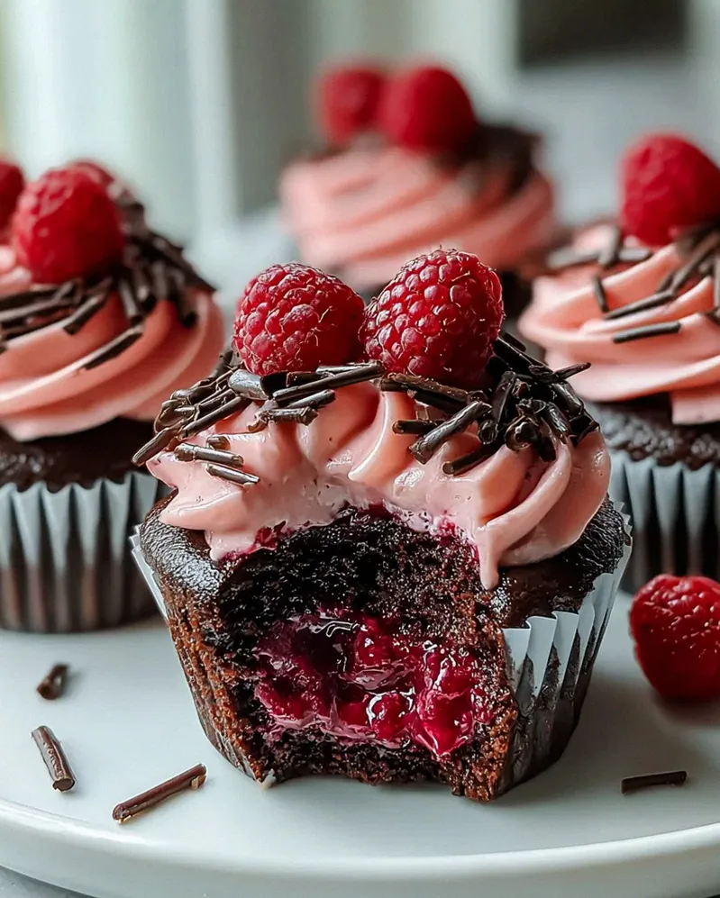 Himmlische Himbeer-Schokoladen Lava Cupcakes Rezept – Schritt 1