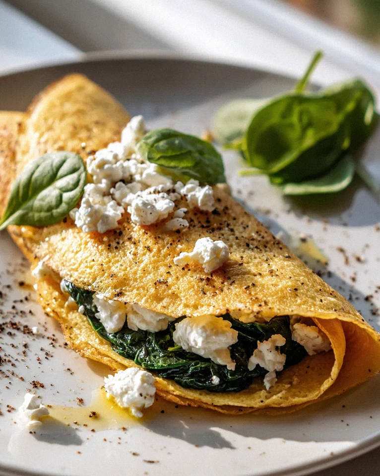 Keto Pfannkuchen Wraps mit Spinat & Feta: Dein perfektes Rezept – Schritt 1